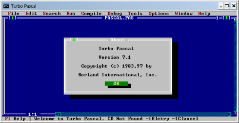 Turbo Pascal 7.1 Full (полная версия) 
