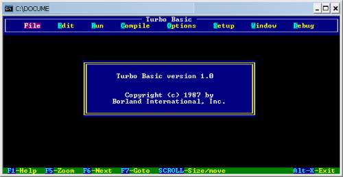 Turbo Basic v 1.0 